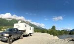 Chilkat River Boondocking near Haines, Alaska