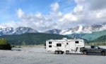 Chilkat River Boondocking near Haines, Alaska