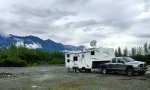 Chilkat River Boondocking near Haines, Alaska with Satellite Internet