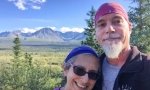 Haines Junction Yukon Run Selfie