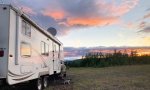 Boondocking near Braeburn, Yukon with Satellite Internet
