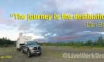 Boondocking near Braeburn, Yukon