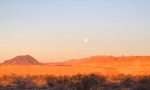 Full Moon Morning at Lake Mead, Nevada