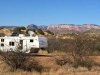 Sedona Arizona boondocking wth solar power and satellite internet