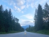 Highway at Tukaluk Campground Faquier, BC