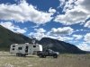 Satellite Internet only at Petersen Creek Boondocking in BC, Canada