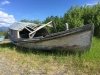 Old Boat at Burwash Landing Resort, Yukon Territory