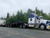 Alcan Trailer Tow Near Destruction Bay, YT