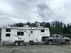 Chilkat River Boondocking near Haines, Alaska with Satellite Internet