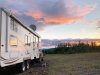 Boondocking near Braeburn, Yukon with Satellite Internet