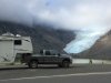 Glacier and rig near Stewart BC and Hyder Alaska