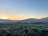 Sunrise over Hot Springs Montana