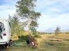 Free Boondocking at Spread Creek, Grand Tetons