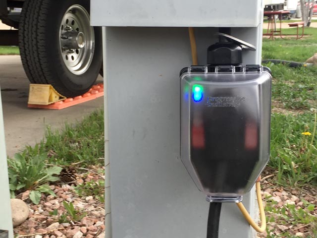 covered rv surge protector