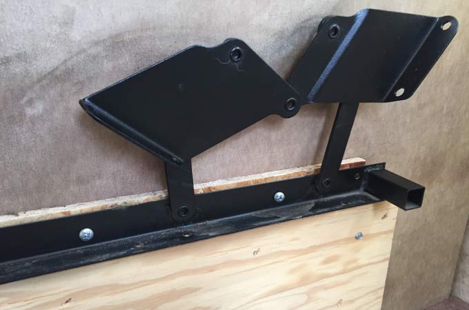 RV Couch Mounting Brackets