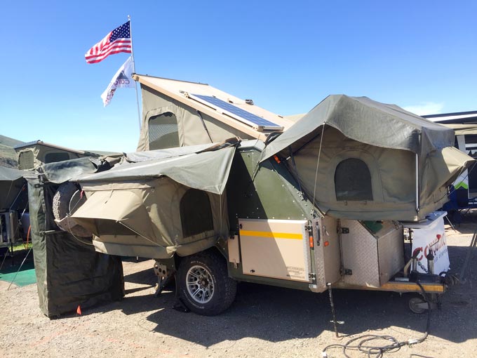 Commando off-road expedition trailer