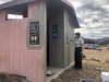 Painting Cowboy Camp Restrooms