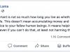 Dalai Lama Meaningful Life Quote Facebook Post
