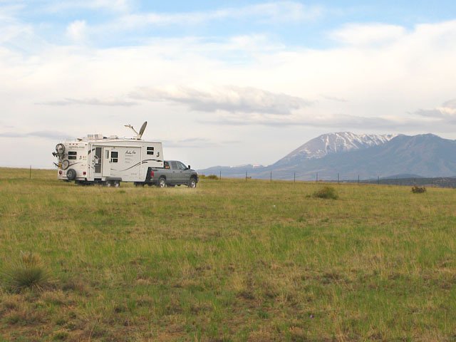 Walsenberg Colorado boondocking