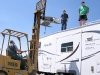 EagleSat Repairs MotoSat F2 Satellite Dish on Artic Fox Fifth Wheel