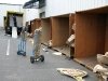 Empty Storage Crates at Humboldt Moving