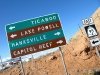 Capitol Reef, UT Highway Signs