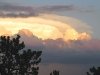 Colorado Rocky Mountain Hail Storm Clouds
