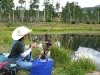 Vickers Ranch Lake City Trout Fishing with Tripawds Wyatt