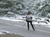 Rene Roller Blades at Turquoise Lake