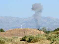 Chocolate Mountain Bombing Range Slab City View