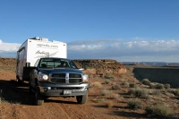 Free RV Boondocking at Goosenecks Utah State Park