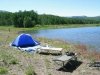 Camping at Joe Bob Lake