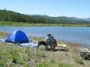 Camping at Joe Bob Lake