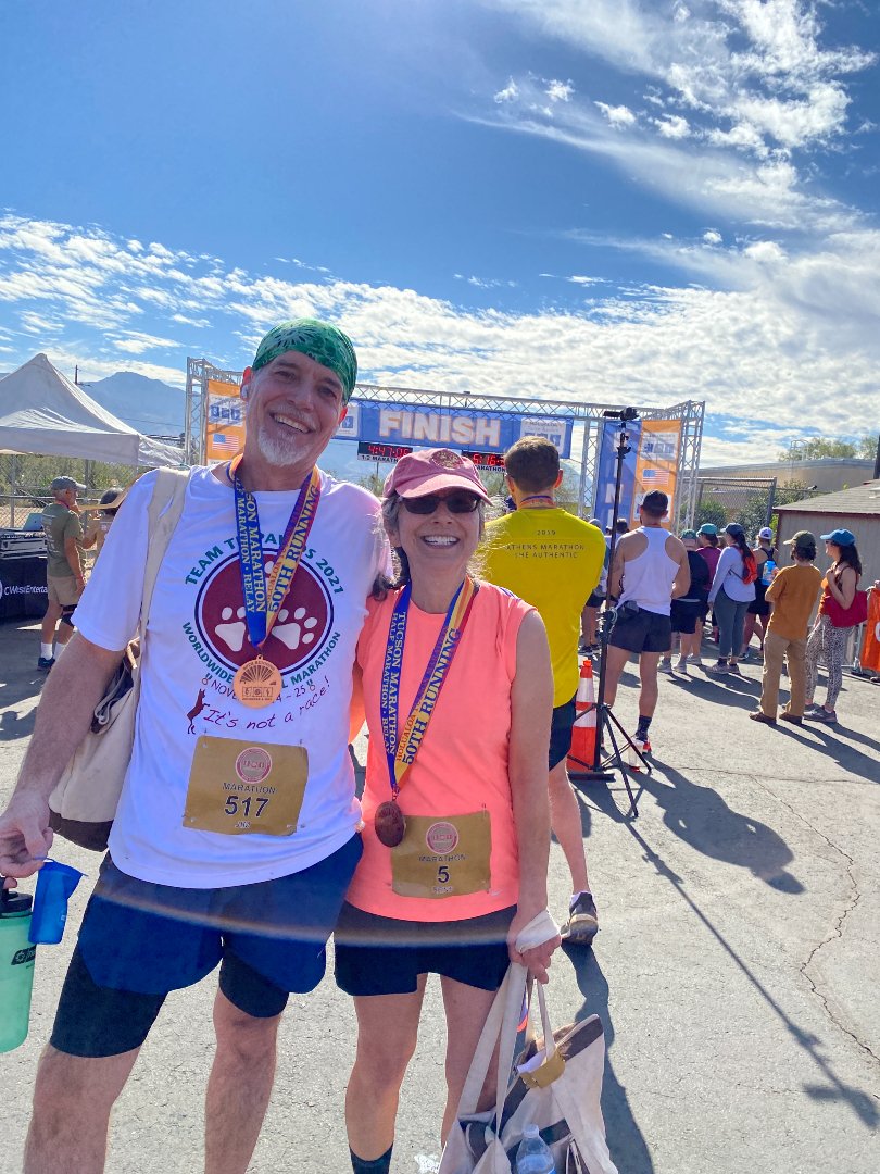 2021 Tucson Marathon Rene Agredano Jim Nelson