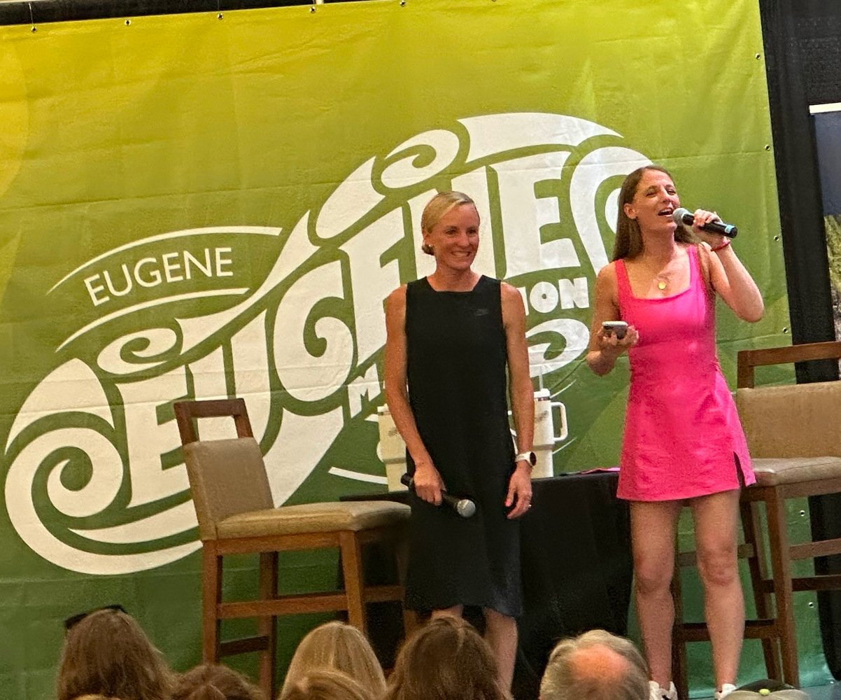 Four-time Olympian and 2017 NYC Marathon champion Shalane Flanagan Eugene Marathon 2023