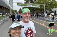 Jim Nelson and Rene Agredano Eugene Marathon 2023