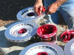 Titan Trailer Disc Brakes Installation, packing wheel bearings