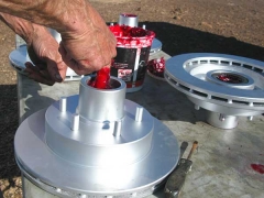 Titan Trailer Disc Brakes Installation, packing wheel bearings