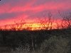 Apocalyptic Sunset Over Elfrida Arizona