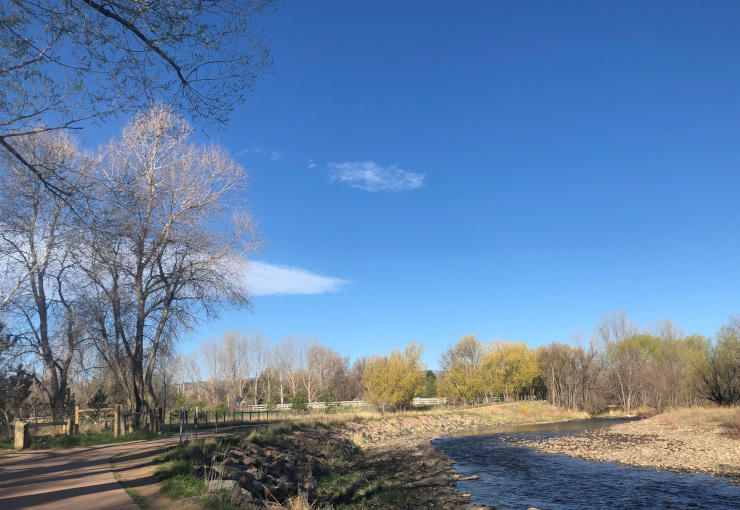 The Fort Collins, Poudre River Trail