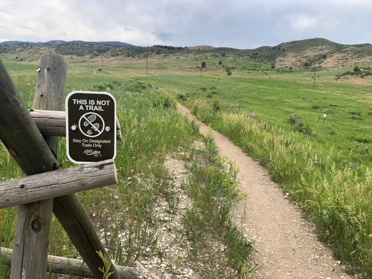 Larimer County Colorado trail