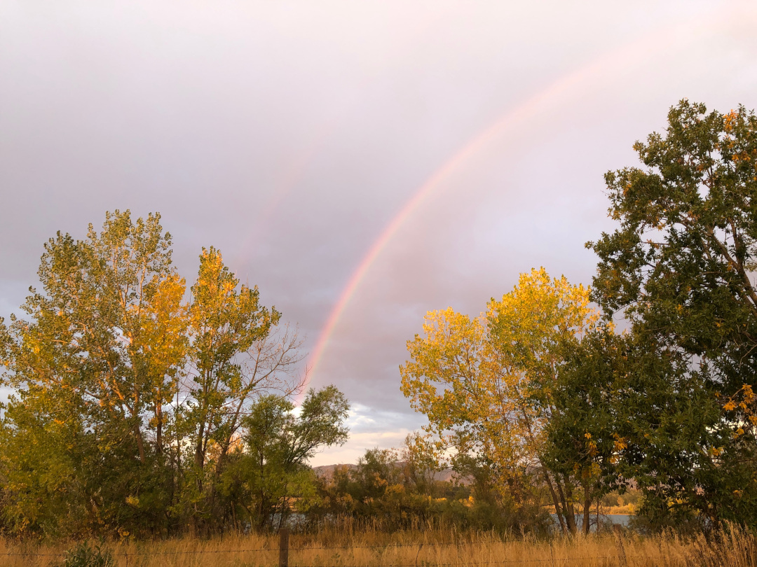 Fort Collins double rainbow
