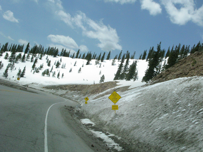 Monarch Pass on HWY 50 from Gunnison, CO