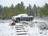 Snowy Truck at Home
