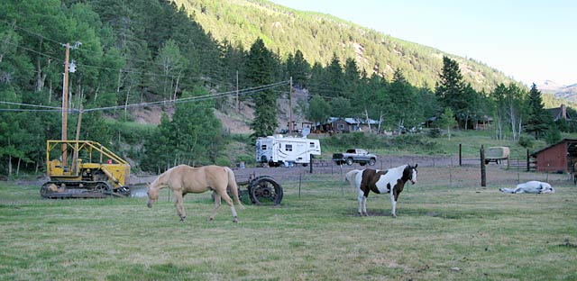 Workamping RV Site at Vickers Ranch, Colorado