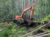 Vickers Ranch Track Hoe