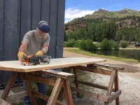 Vickers Ranch Workamping Woodworking Project