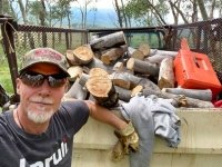 Vickers Ranch Cutting Wood