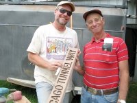 Woodworker Al provides Advice  About Street Signs while Workamping at Vickers Ranch