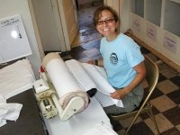 Rene irons pillow cases with Ironrite